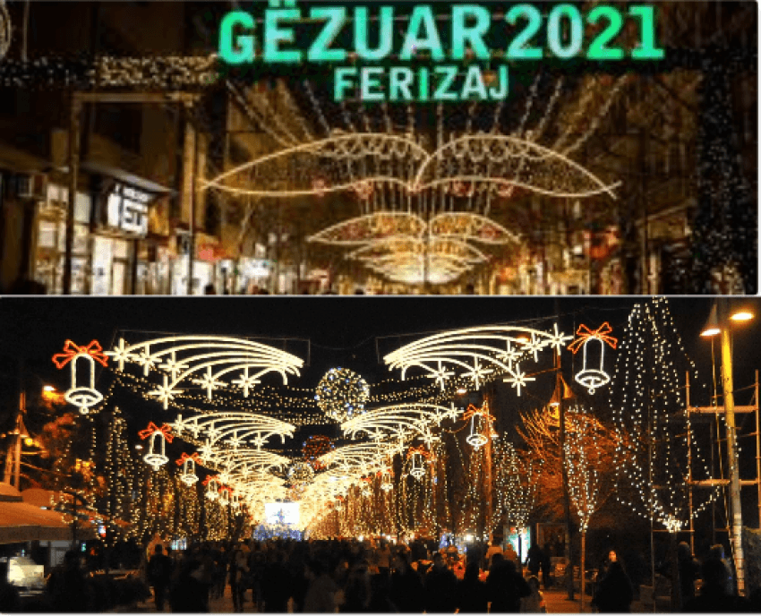 w 2 - Ndodh edhe kjo: Prishtina akuzon Ferizajn se e kopjoi në dekorim të qytetit