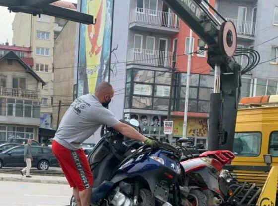 Foto 1 850x8721 1 560x416 - Policia në Ferizaj konfiskon 10 motoçikleta dhe shqipton 22 gjoba ndaj drejtuesve të skuterëve