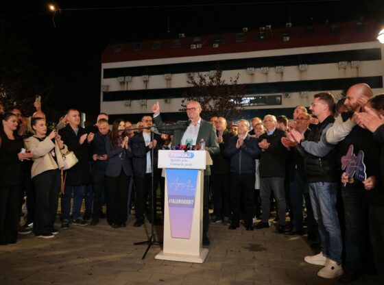 561356766 1336571124498956 663739867010217504 n 560x416 - Zgjedhjet lokale: Agim Aliu shpall fitoren në Ferizaj