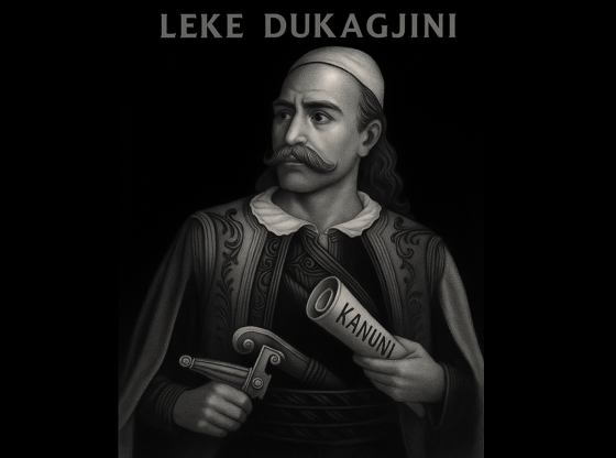 20251003 0012 Traditional Figure Portrait remix 01k6kfn3gpev7r2smgdd88zjrb 560x416 - A ekzistojnë kode të ngjashme me Kanunin e Lekë Dukagjinit në botë?