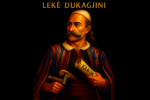 20251003 0018 Leke Dukagjini Portrait remix 01k6kg0ffbfy9ttp5hn54xj223 300x200 - Dukuri Negativе që Lindën nga Kanuni i Lekë Dukagjinit